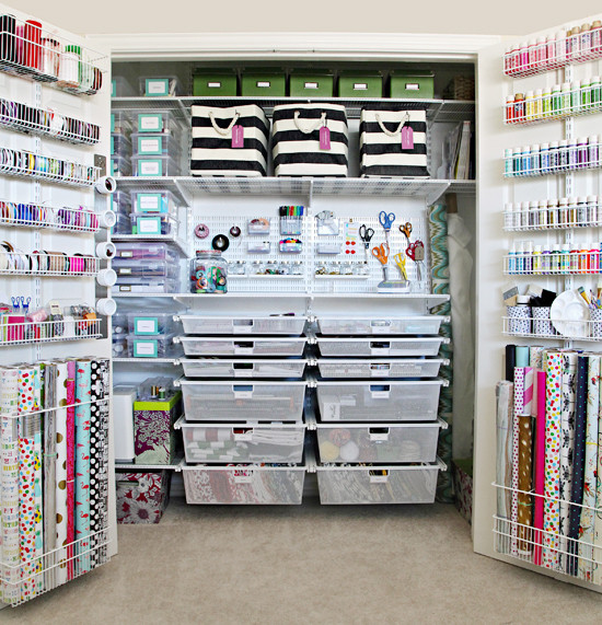 Craft Closet Organization Ideas
 IHeart Organizing The Ultimate Craft Closet Organization