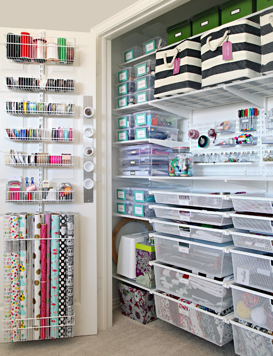 Craft Closet Organization Ideas
 IHeart Organizing The Ultimate Craft Closet Organization