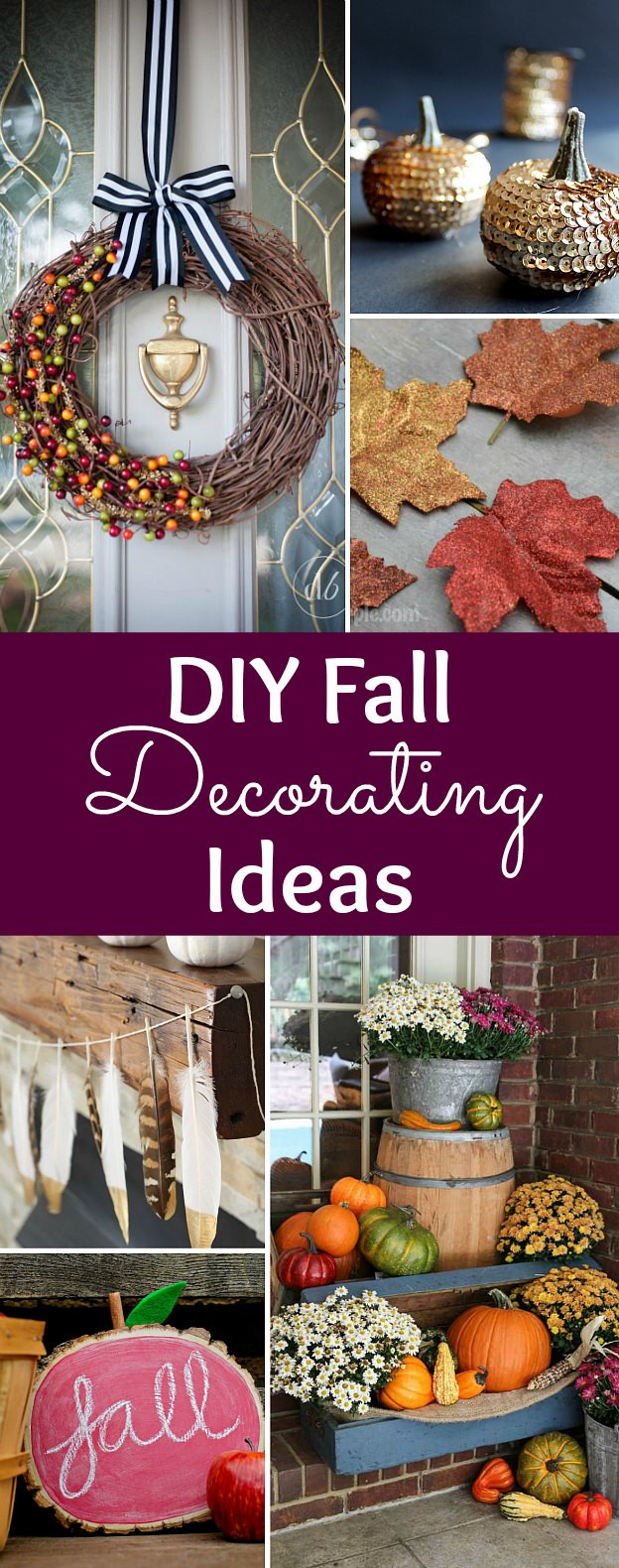 Craft Ideas For Fall Decorating
 DIY Fall Decorating Ideas