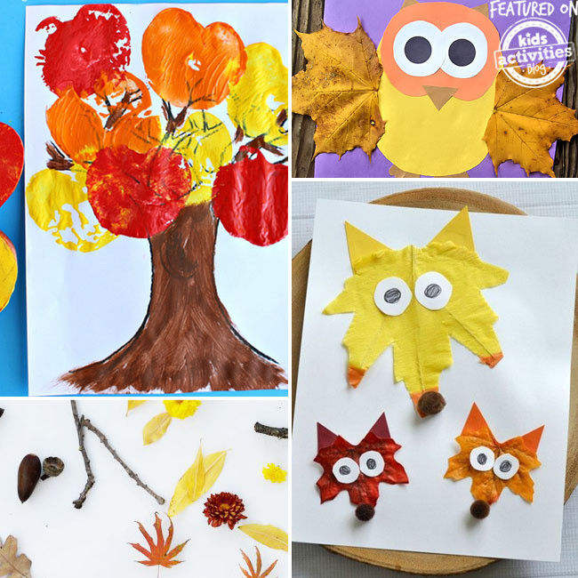 Crafts For Preschool Kids
 24 Super Fun Preschool Fall Crafts
