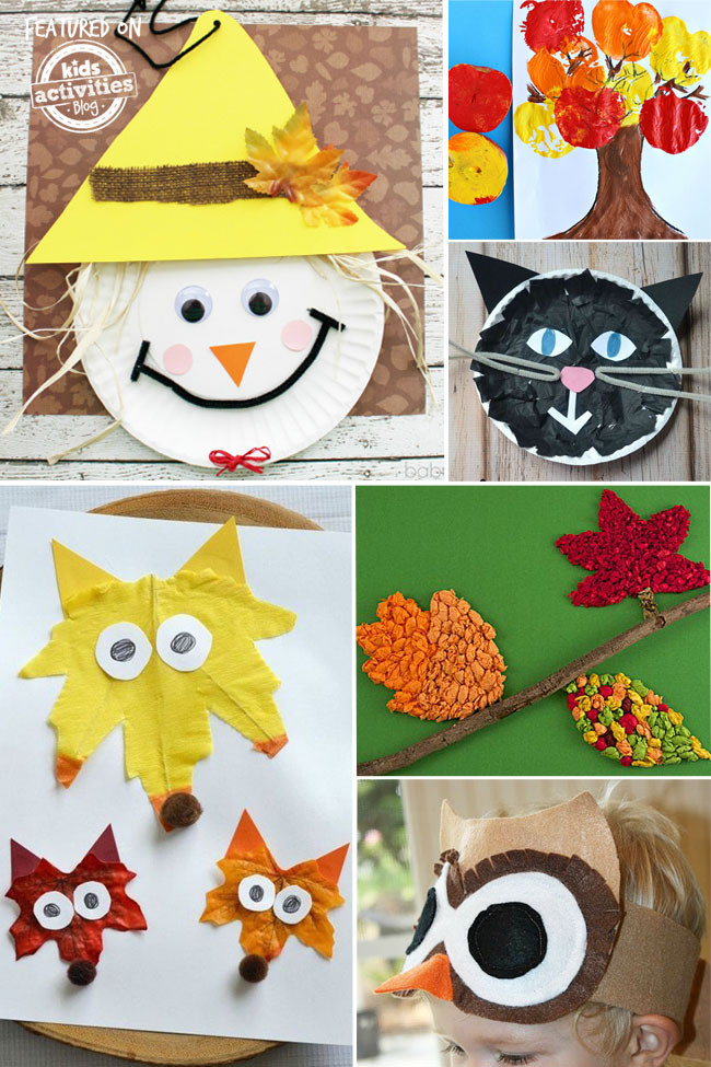 Crafts For Preschool Kids
 24 Super Fun Preschool Fall Crafts
