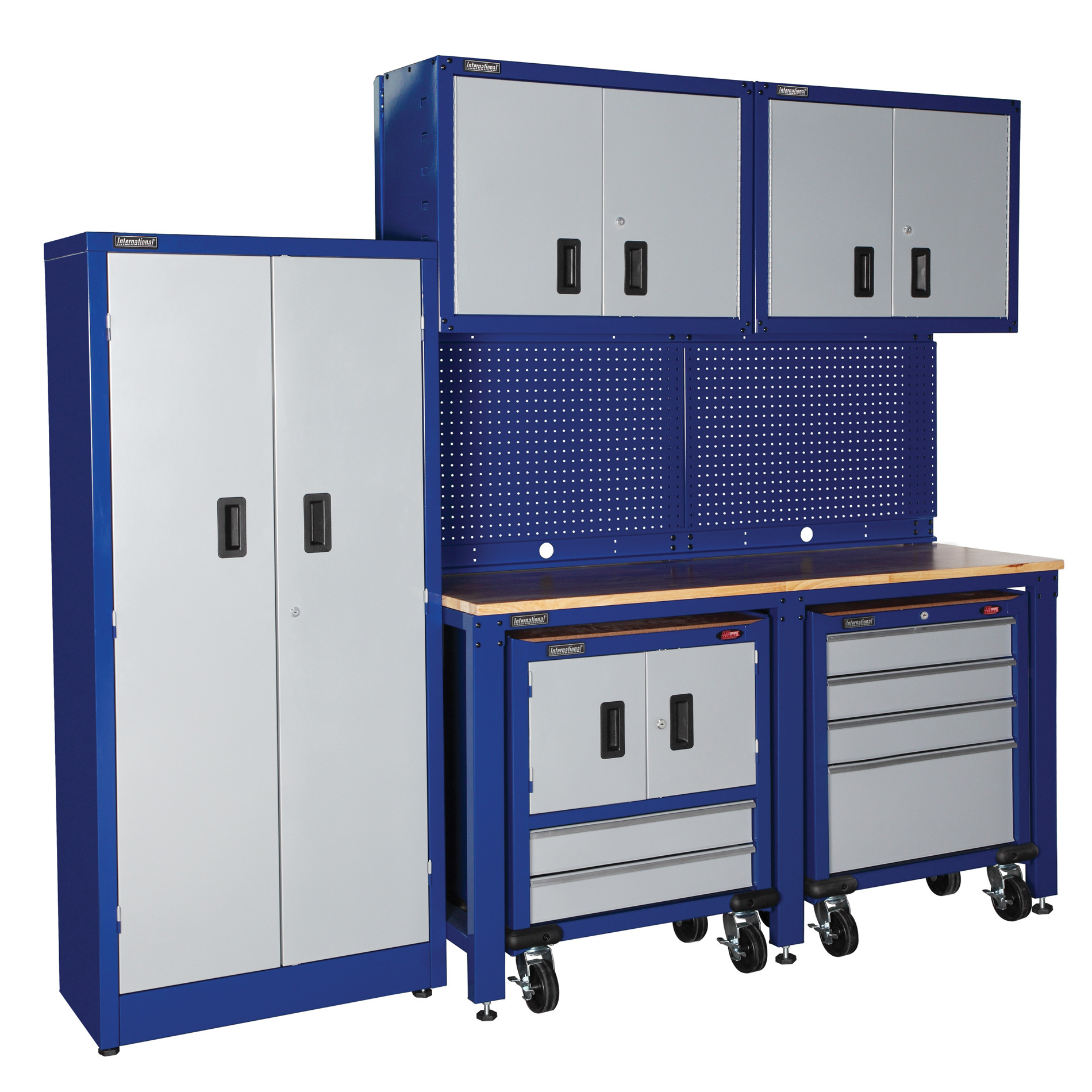 Craftsman Garage Organization
 International 8 piece Garage Modular Storage System PLUS