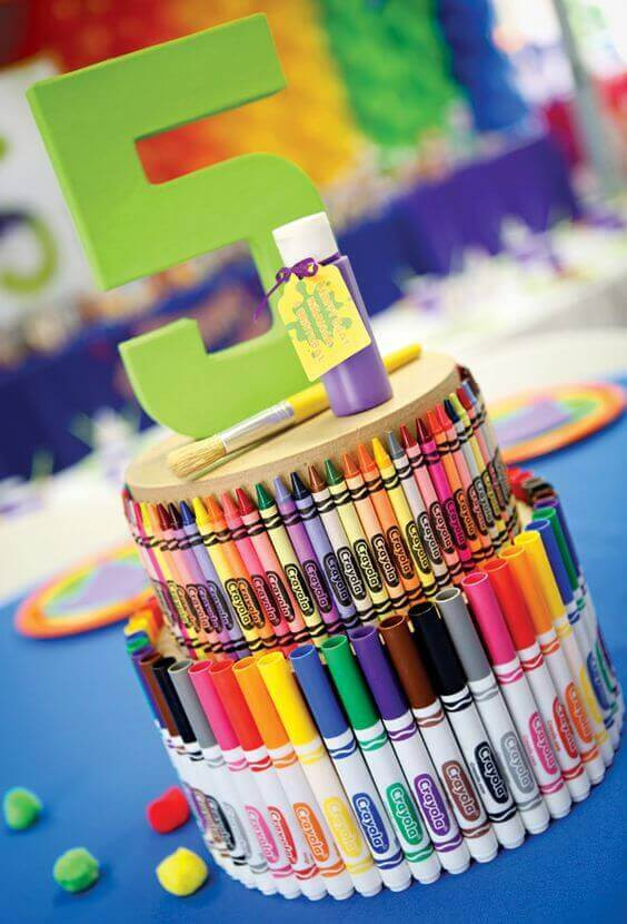 Crayola Birthday Party
 19 Creative Crayola Crayon Party Ideas Spaceships and