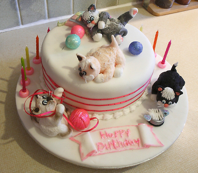 Crazy Cat Lady Birthday Cake
 Crazy Cat Lady Cakes – Janet Carr