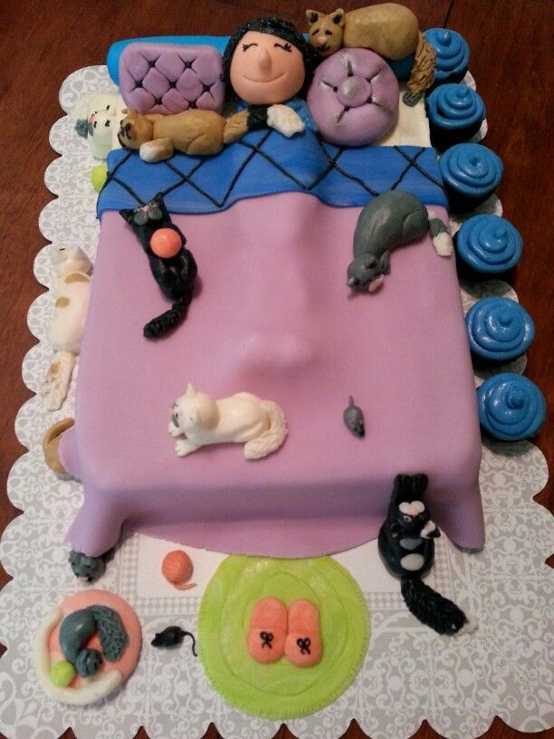 Crazy Cat Lady Birthday Cake
 Crazy Cat Lady Birthday Cake