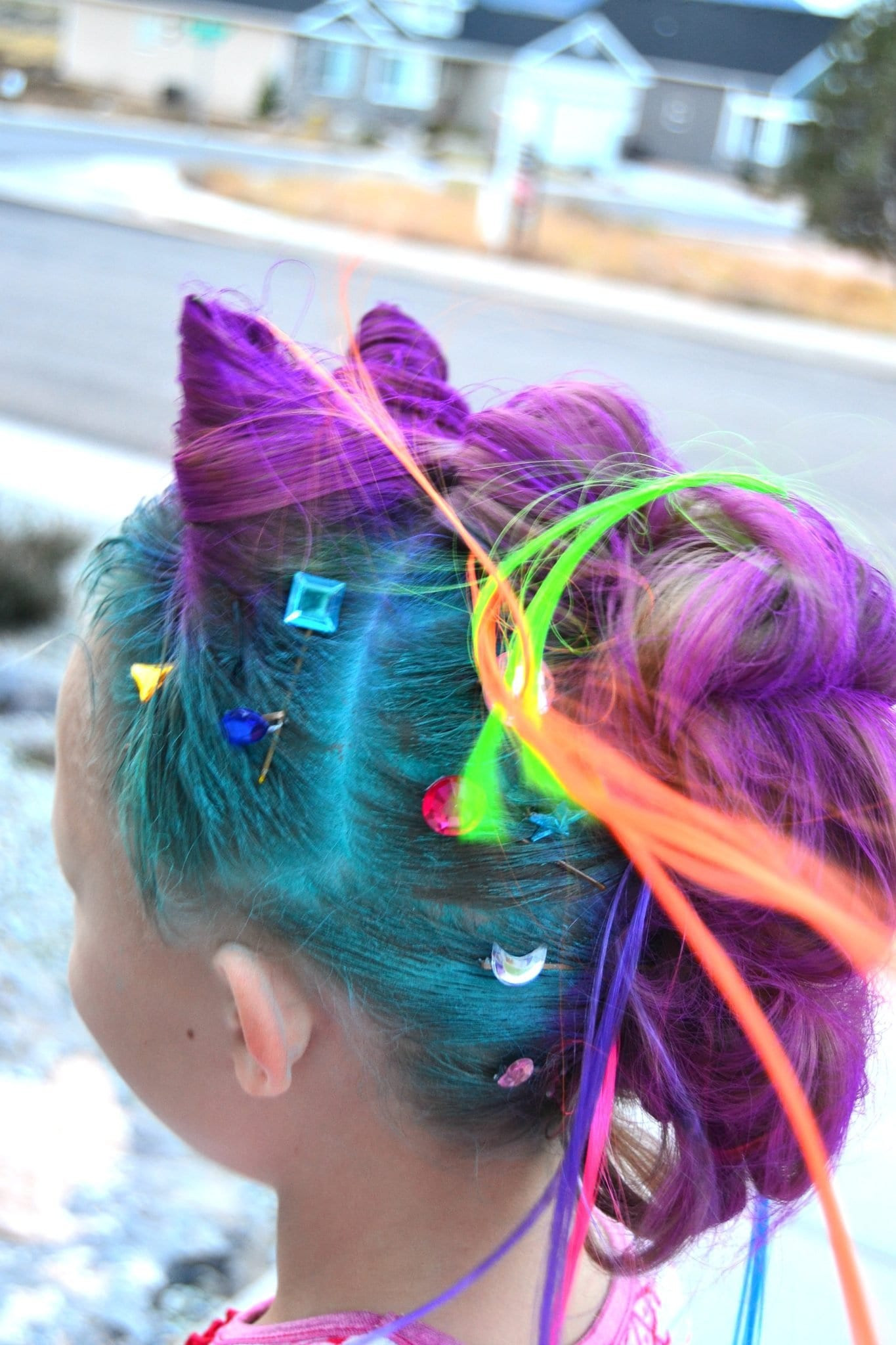 Crazy Hairstyles For Girl
 Crazy Hair Day Idea Dragon Hair for Girls Lou Lou Girls