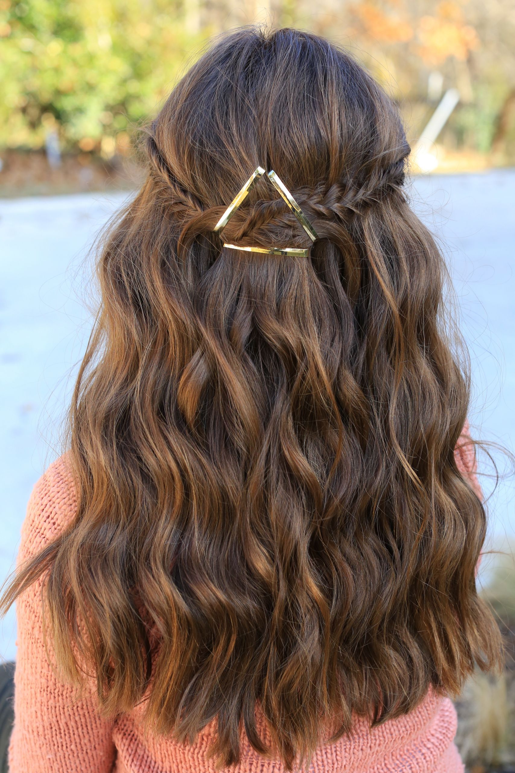 Crazy Hairstyles For Girl
 Barrette Tieback Cute Girls Hairstyles
