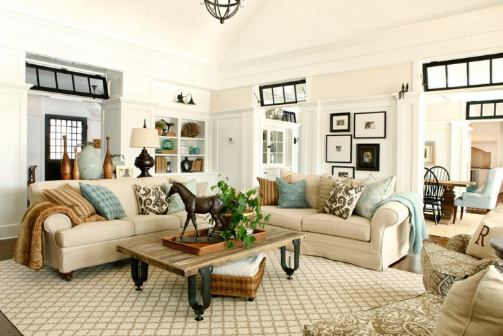 Cream Color Living Room
 20 Neutral Living Room Designs Decorating Ideas