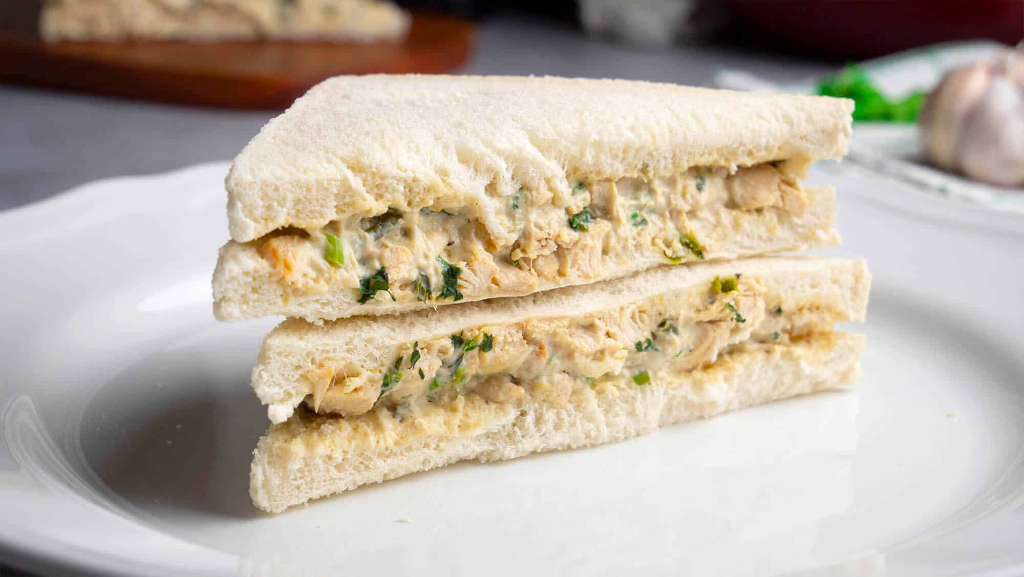 Cream Of Chicken Sandwiches
 Cream Cheese Chicken Sandwich