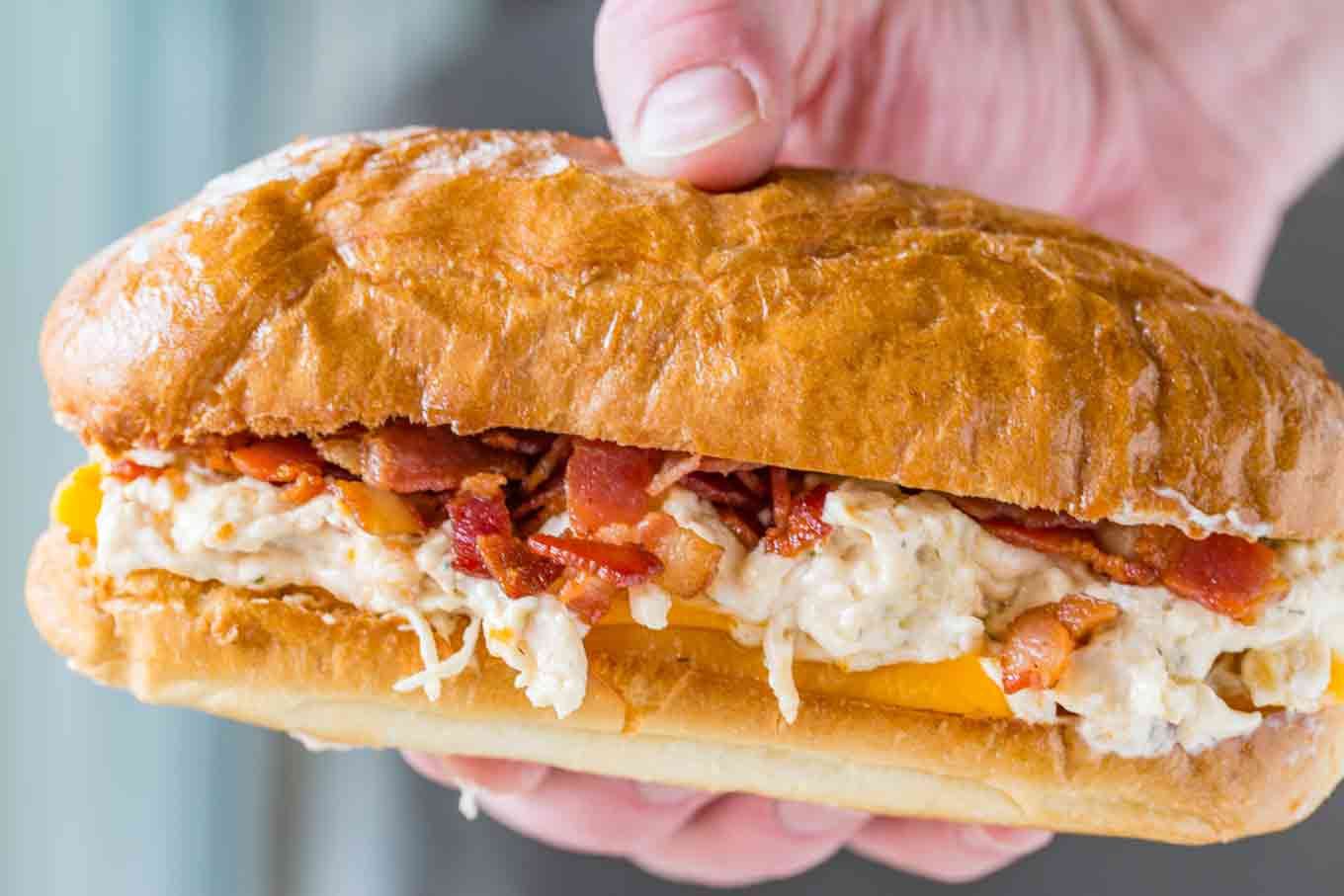 Cream Of Chicken Sandwiches
 Slow Cooker Chicken Bacon Ranch Sandwiches Crack Chicken