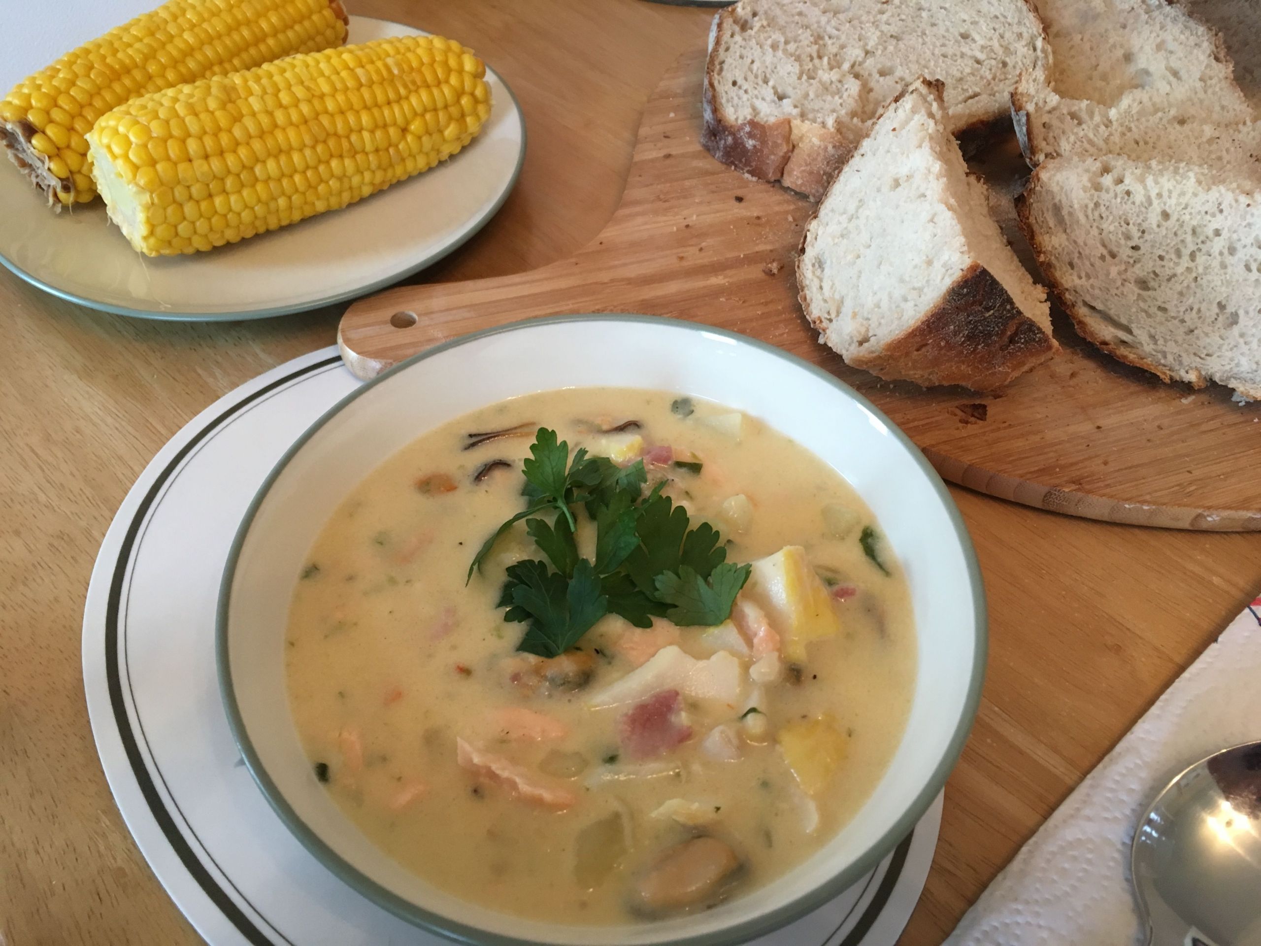 Creamy Seafood Chowder Recipe
 Thick and creamy seafood chowder recipe All recipes UK