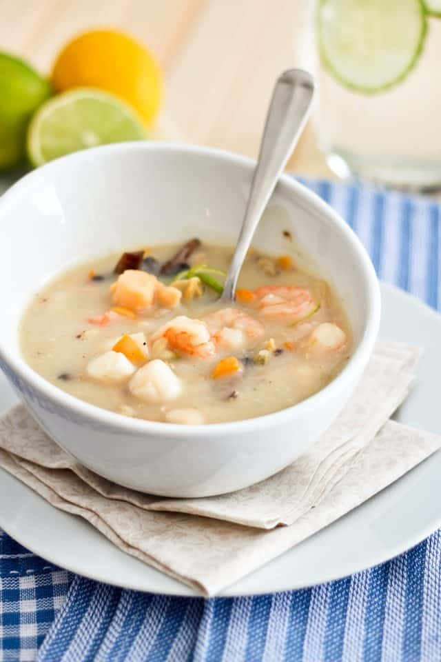 Creamy Seafood Chowder Recipe
 Creamy Seafood Chowder • The Healthy Foo