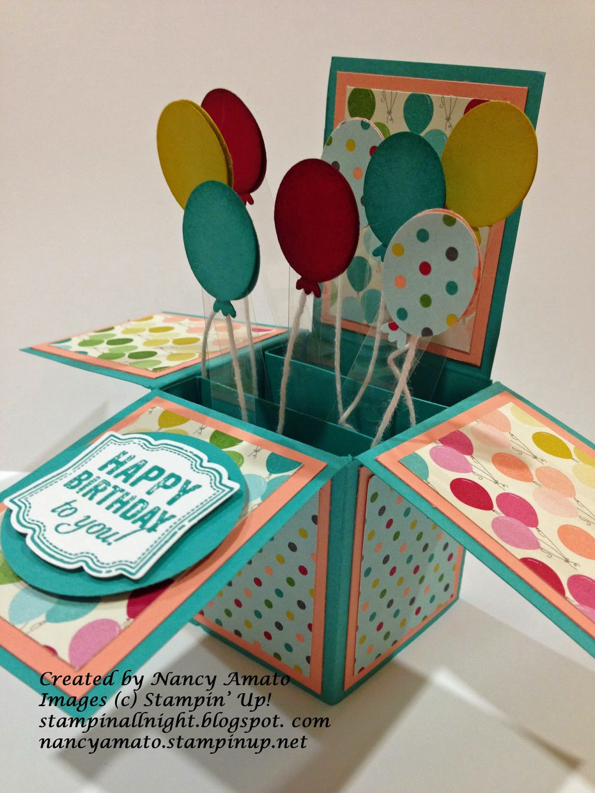 Creative Birthday Card Ideas
 Stampin All Night Cards In A Box