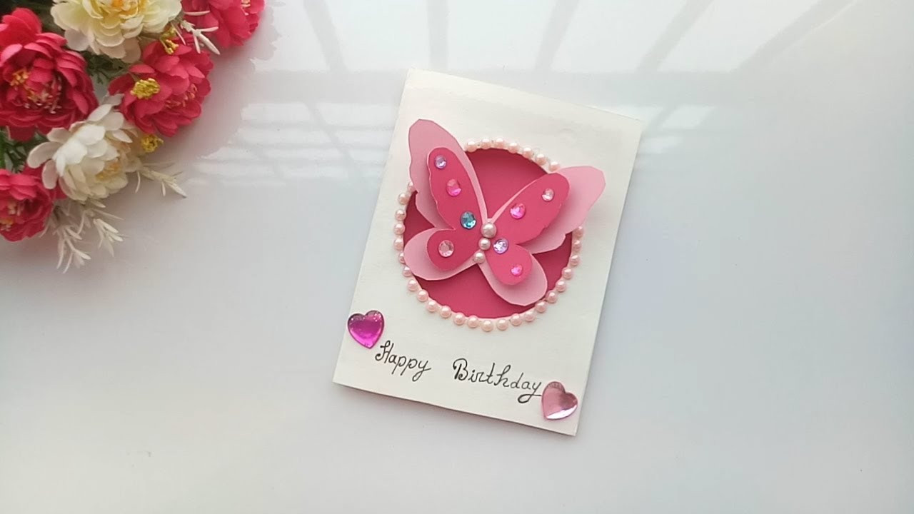 Creative Birthday Card Ideas
 Beautiful Handmade Birthday card Birthday card idea