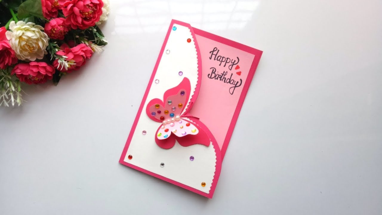 Creative Birthday Card Ideas
 Beautiful Handmade Birthday Card idea DIY GREETING cards