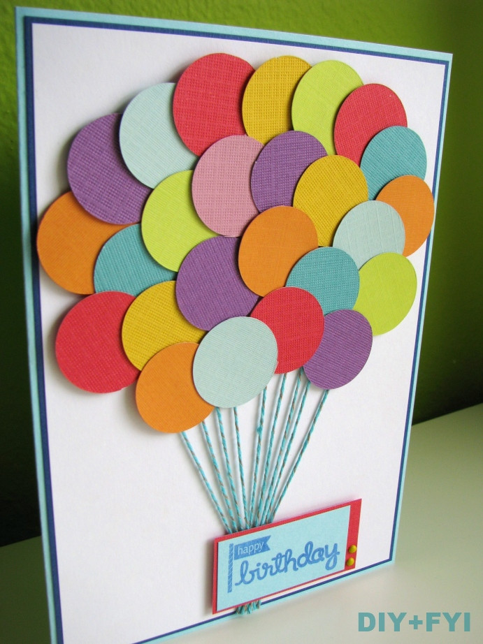 Creative Birthday Card Ideas
 handmade cards diy fyi