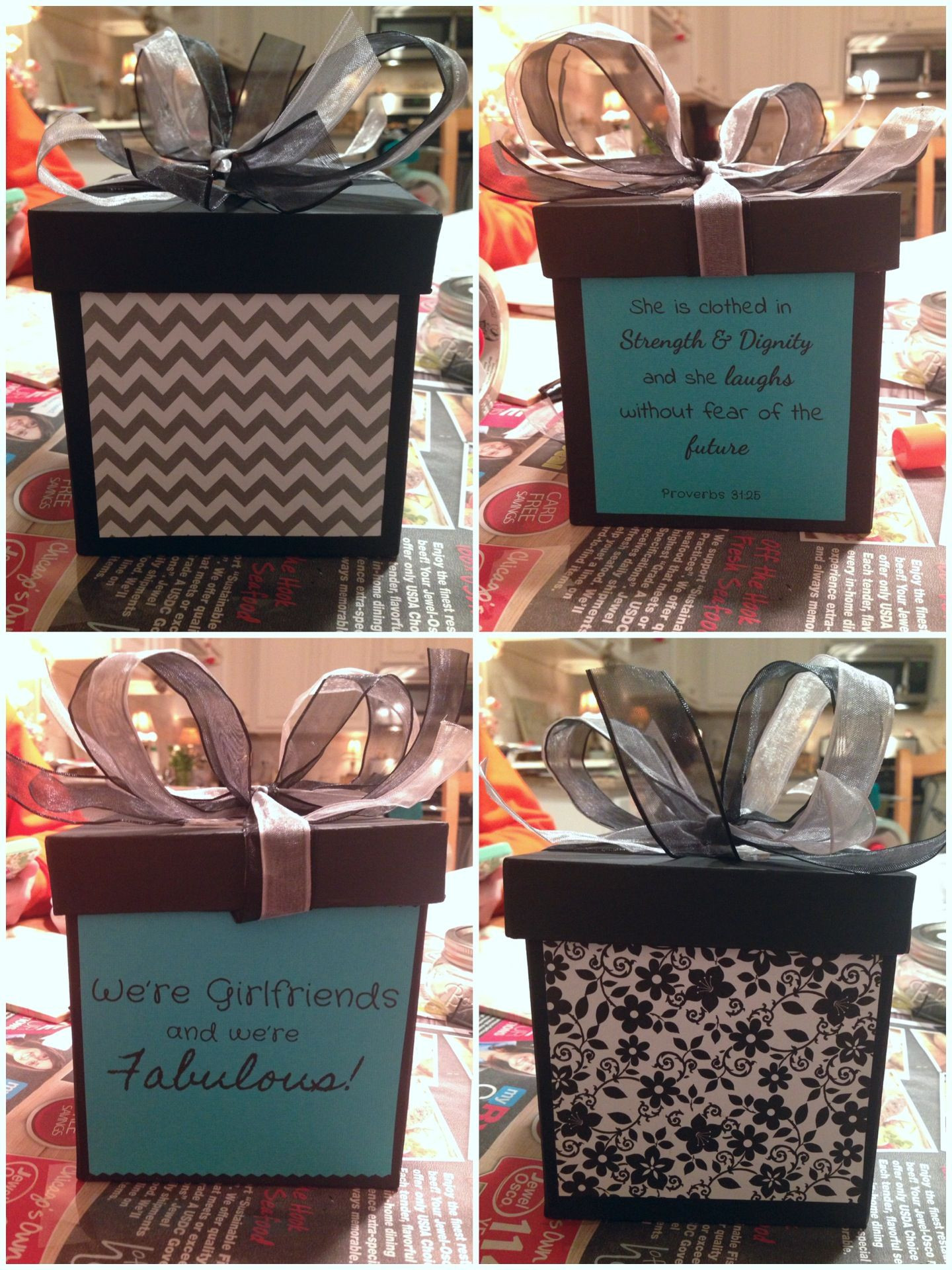 Creative Birthday Gift Ideas For Best Friend
 DIY Gift box I made for my friends 18th Birthday
