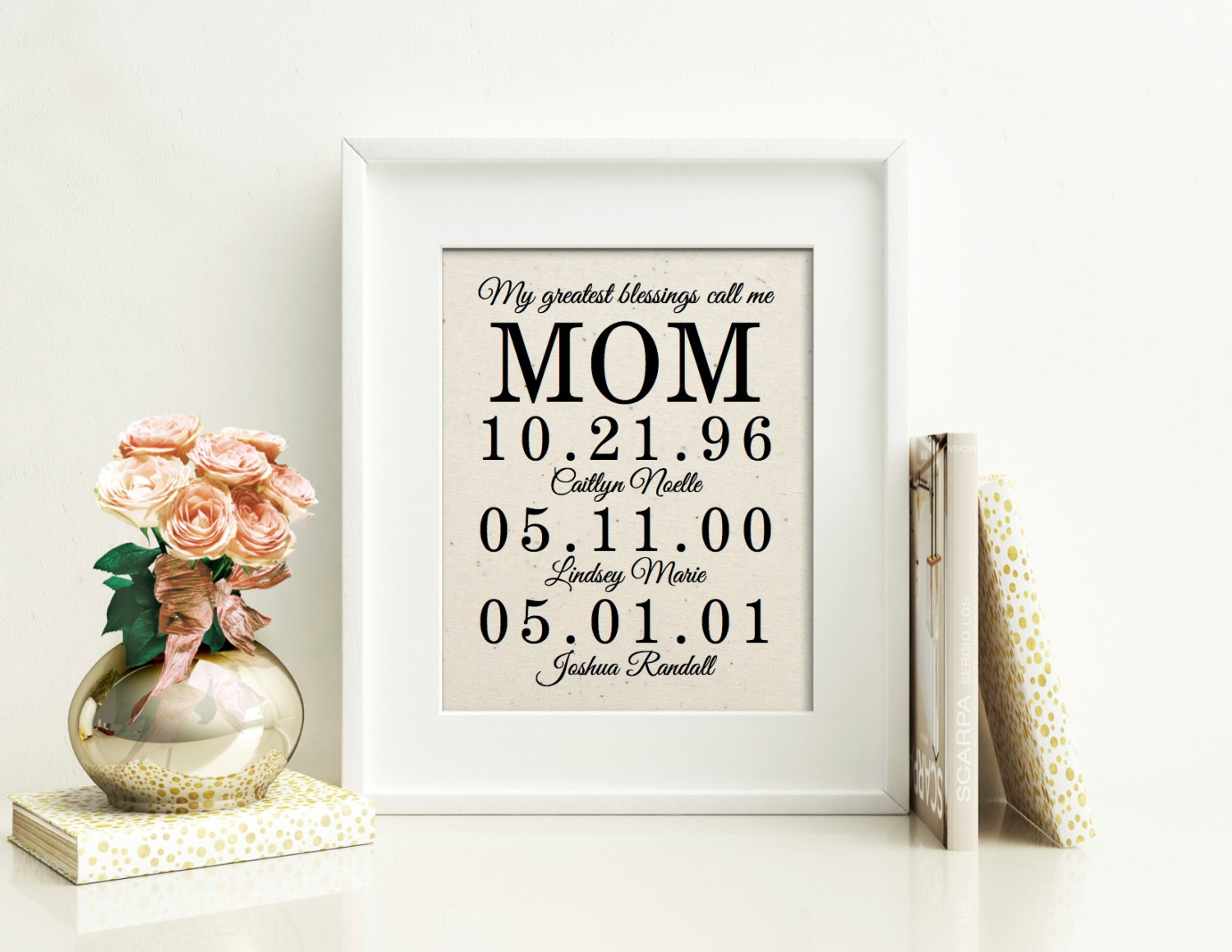 Creative Birthday Gifts For Mom
 Personalized Gift for Mom Birthday Gift for Dad Father of