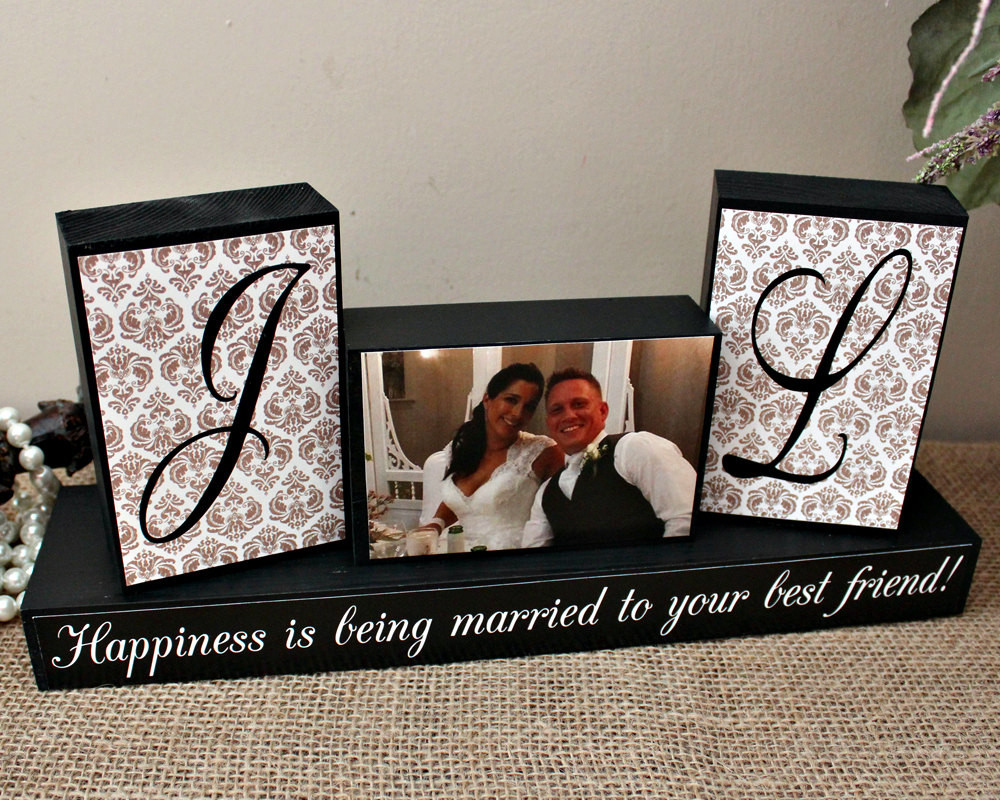 Creative Gift Ideas For Couples
 Personalized Unique Wedding Gift for Couples by TimelessNotion