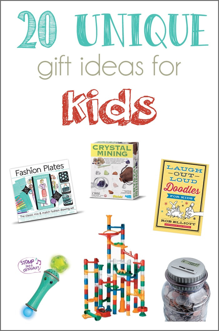 Creative Gift Ideas For Kids
 20 Unique Gift Ideas for Kids and a GIVEAWAY Cutesy Crafts