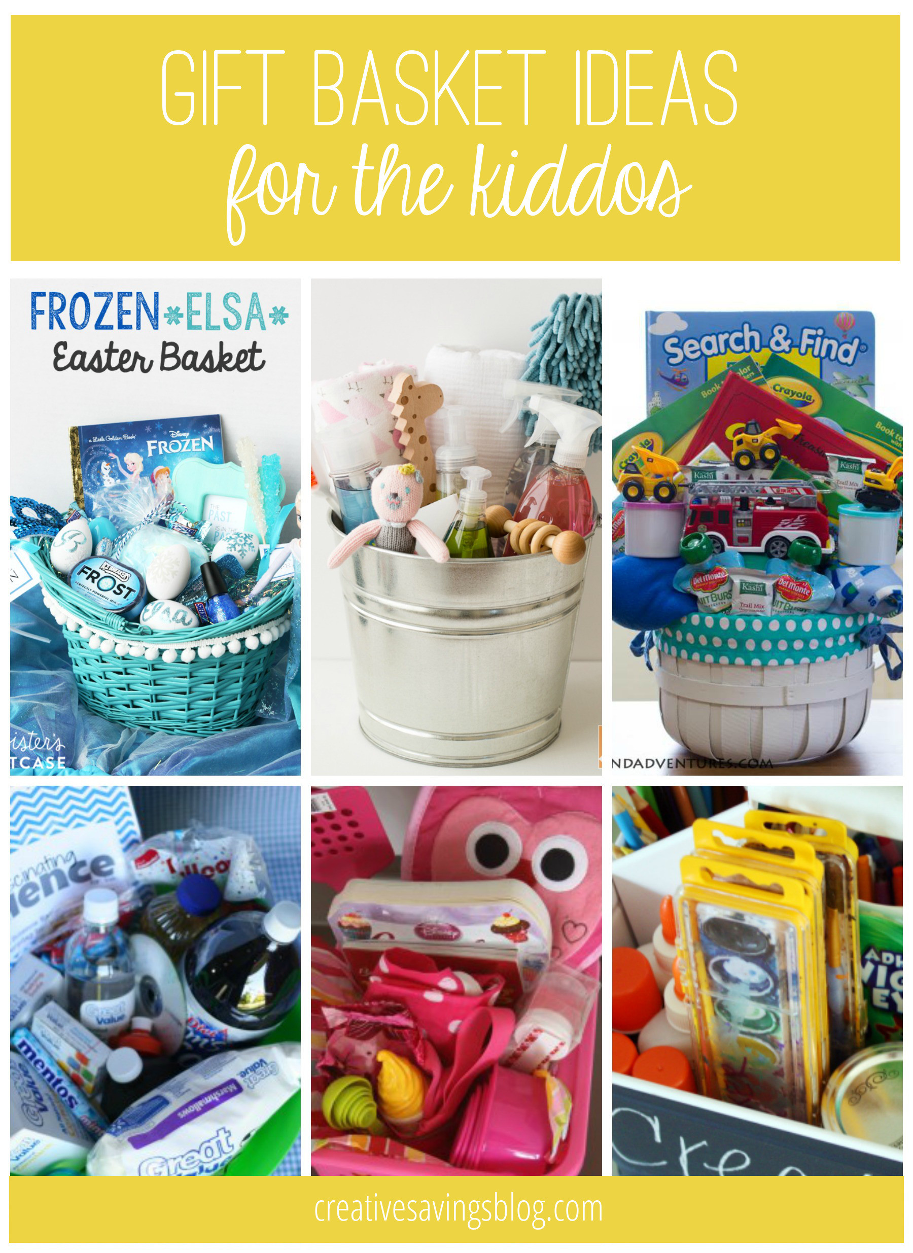 Creative Gift Ideas For Kids
 DIY Gift Basket Ideas for Everyone on Your List