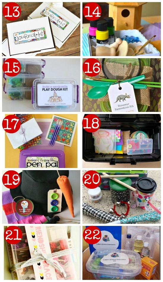 Creative Gift Ideas For Kids
 50 DIY Gift Kits for Kids