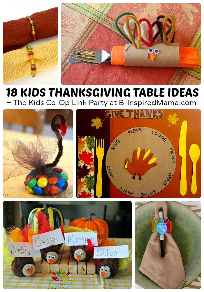 Creative Ideas For Kids
 Creative Kids Thanksgiving Table Ideas • B Inspired Mama