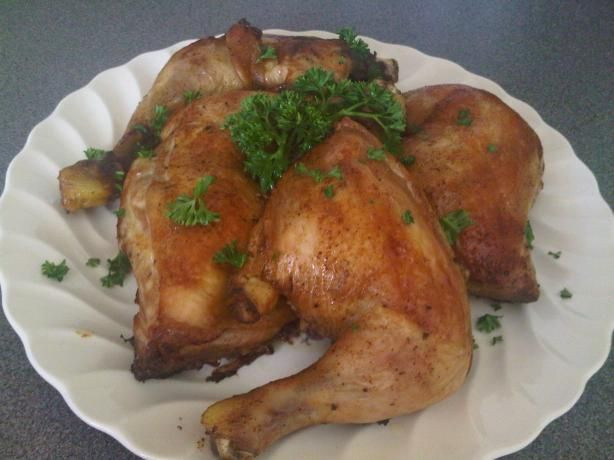 Crispy Baked Chicken Leg Quarters
 Baked Chicken Thighs Leg Quarters Recipe Genius Kitchen