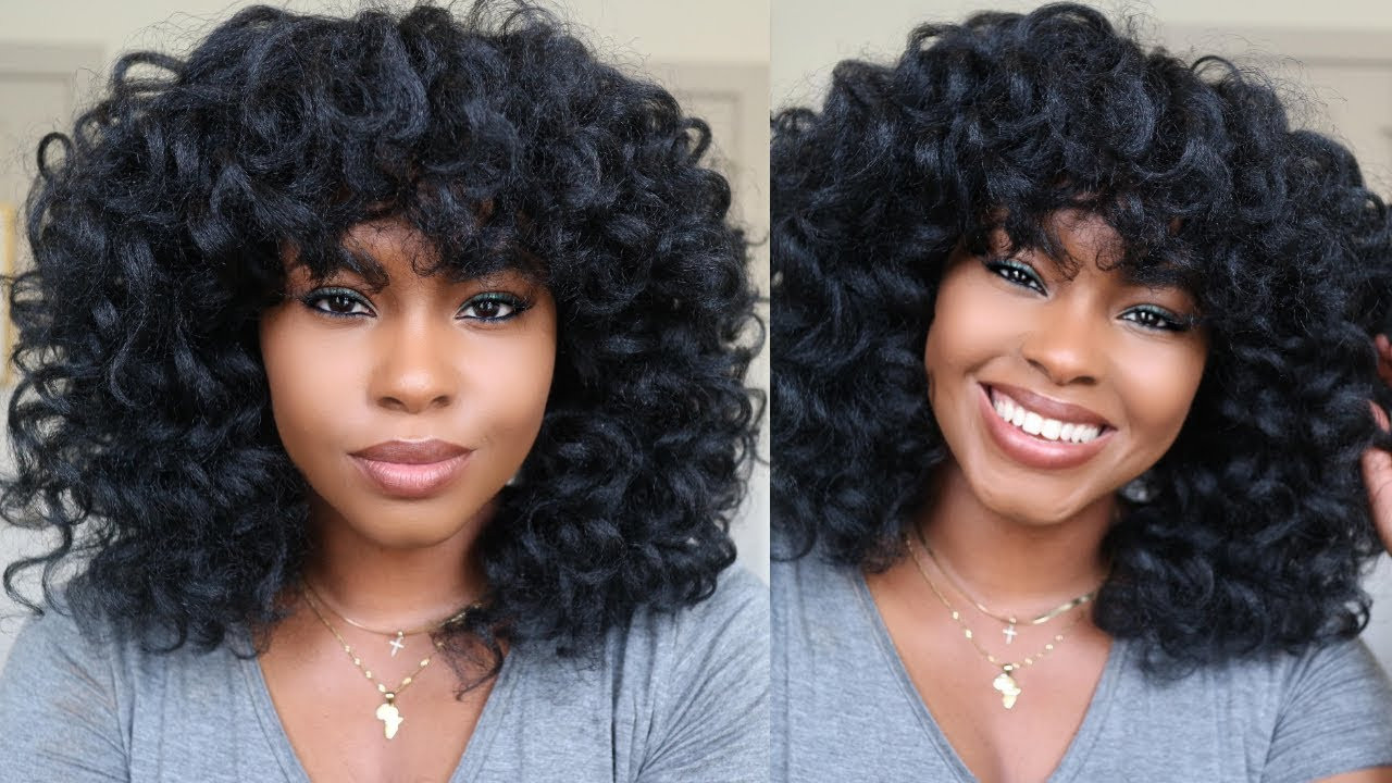 Crochet Hairstyles With Bangs
 Crochet Braids Bangs VOLUME 1 Pack Enough Under