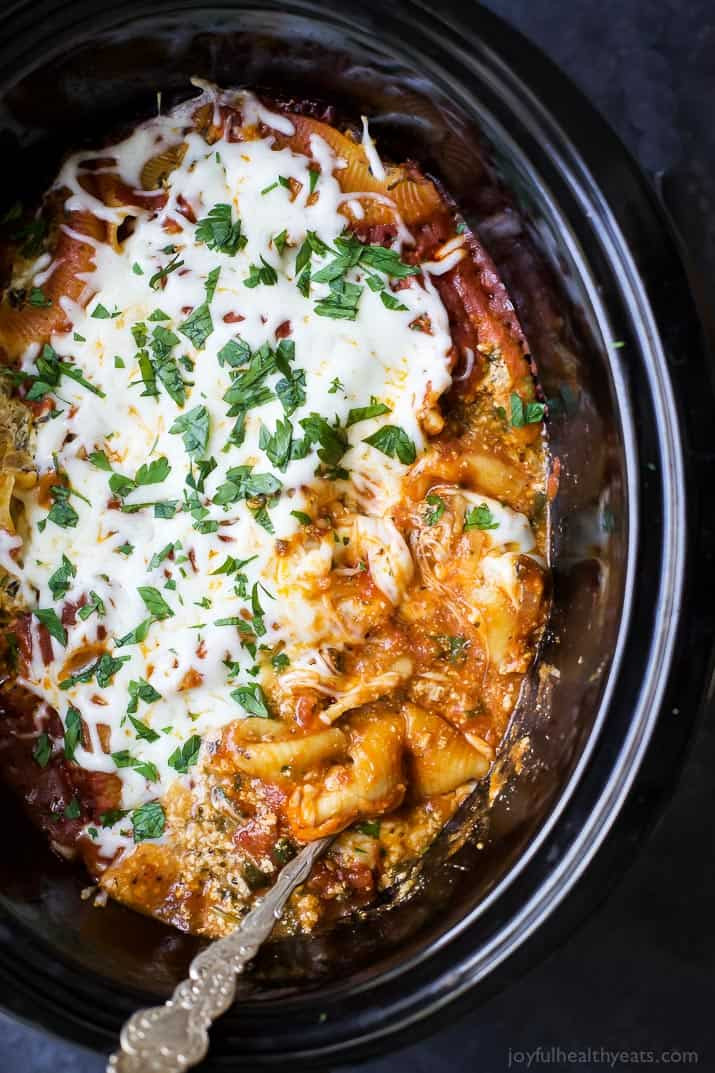 Crock Pot Ground Turkey
 Crock Pot Turkey Spinach Stuffed Shells