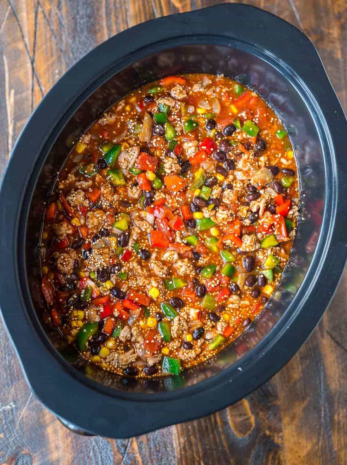 Crock Pot Ground Turkey
 Crock Pot Mexican Casserole Recipe