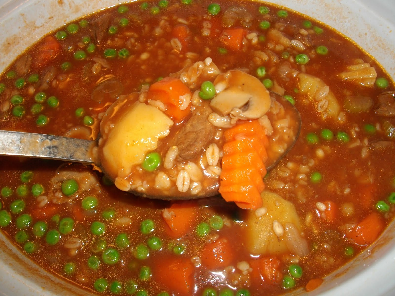 Crock Pot Venison Stew
 Domestic Goddess s Recipe Box Crock Pot Venison Barley Stew