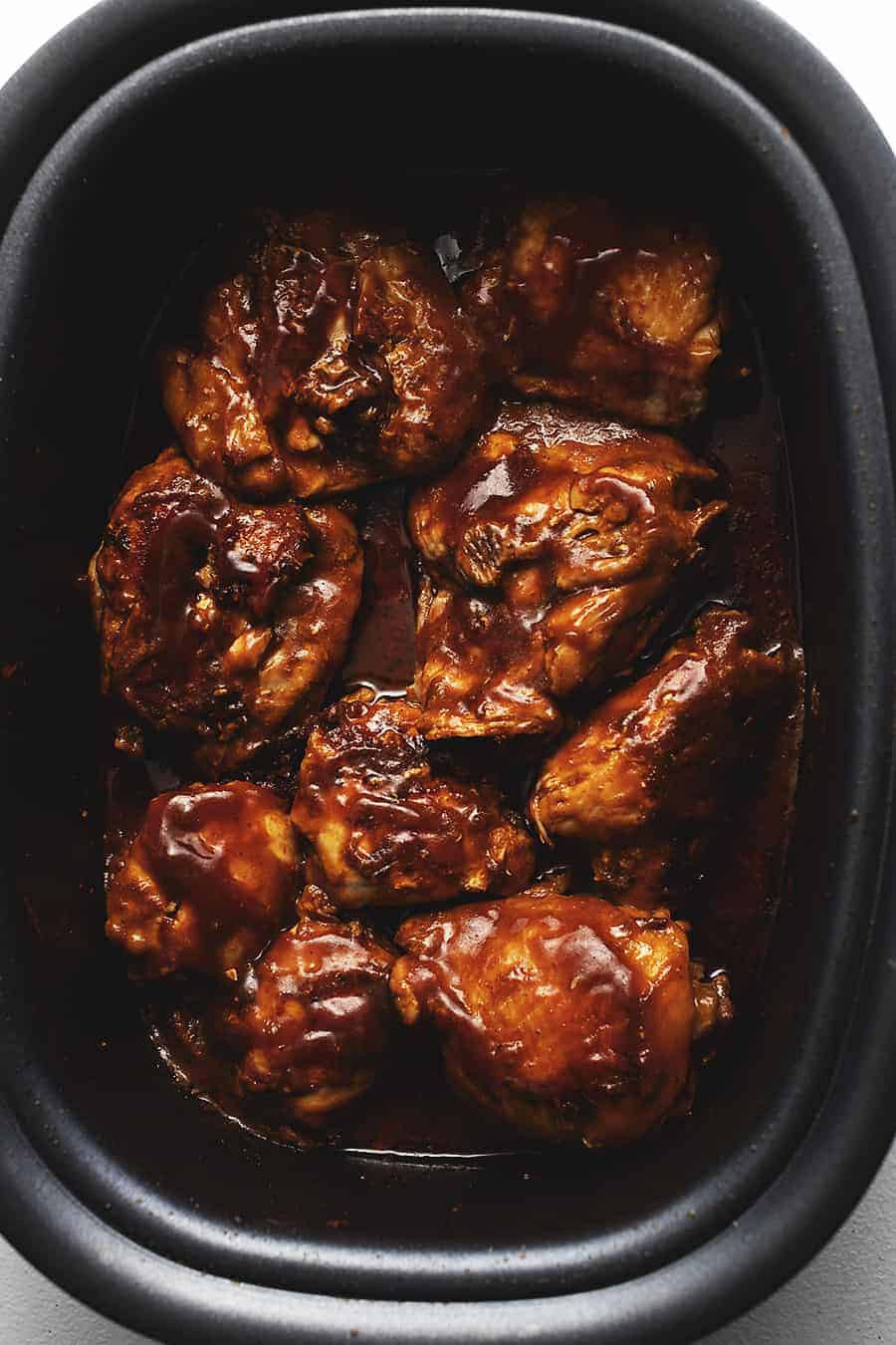 Crockpot Bbq Chicken Thighs
 Crock Pot BBQ Chicken Thighs • Low Carb with Jennifer