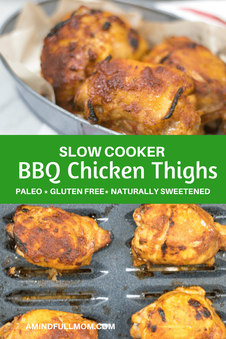 Crockpot Bbq Chicken Thighs
 Slow Cooker BBQ Chicken Thighs Paleo & Gluten Free A