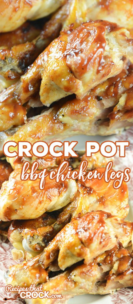 Crockpot Bbq Chicken Thighs
 Crock Pot BBQ Chicken Legs Recipes That Crock