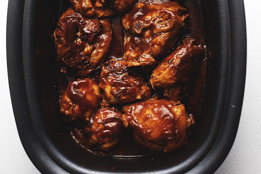 Crockpot Bbq Chicken Thighs
 Crock Pot BBQ Chicken Thighs • Low Carb with Jennifer