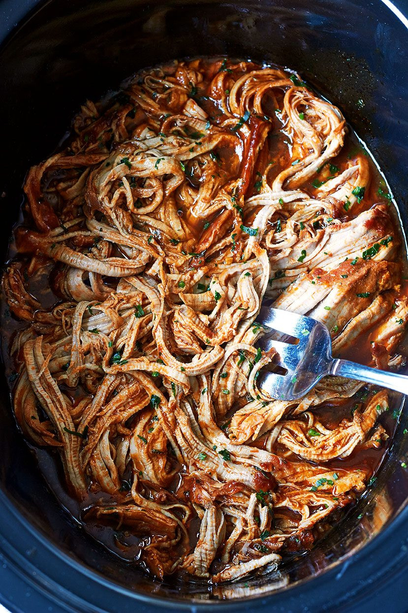 Crockpot Bbq Pork Loin
 Slow Cooker Honey Garlic BBQ Pork Tenderloin — Eatwell101