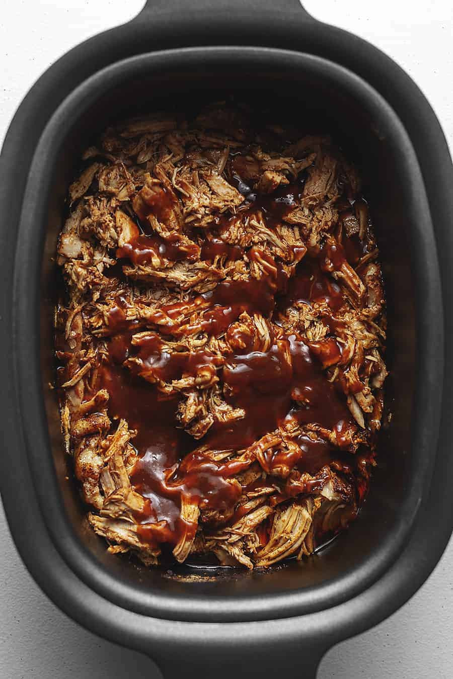 Crockpot Bbq Pork Loin
 Crock Pot Pork Loin BBQ Pulled Pork • Low Carb with Jennifer