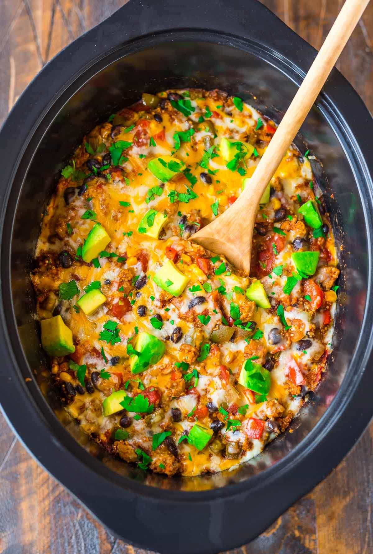 Crockpot Mexican Recipes
 Crock Pot Mexican Casserole Recipe