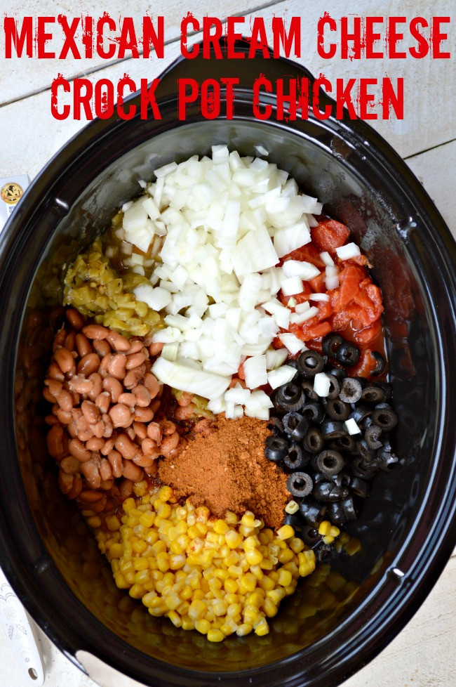 Crockpot Mexican Recipes
 Mexican Cream Cheese Crock Pot Chicken Gonna Want Seconds