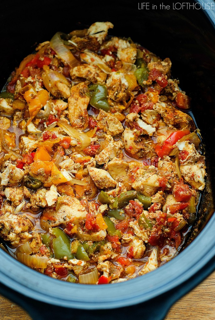 Crockpot Mexican Recipes
 Crock Pot Chicken Fajitas Life In The Lofthouse