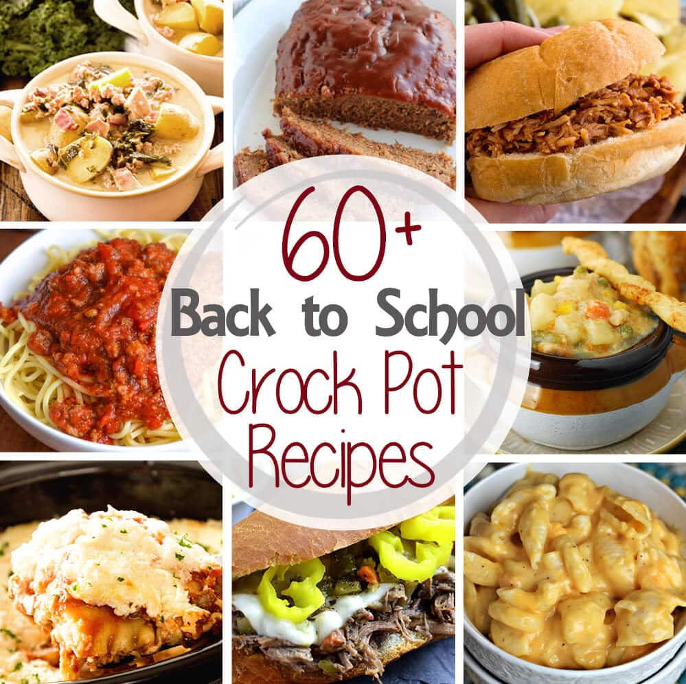 Crockpot Recipes For Kids
 60 Back to School Dinner Crock Pot Recipes Julie s Eats
