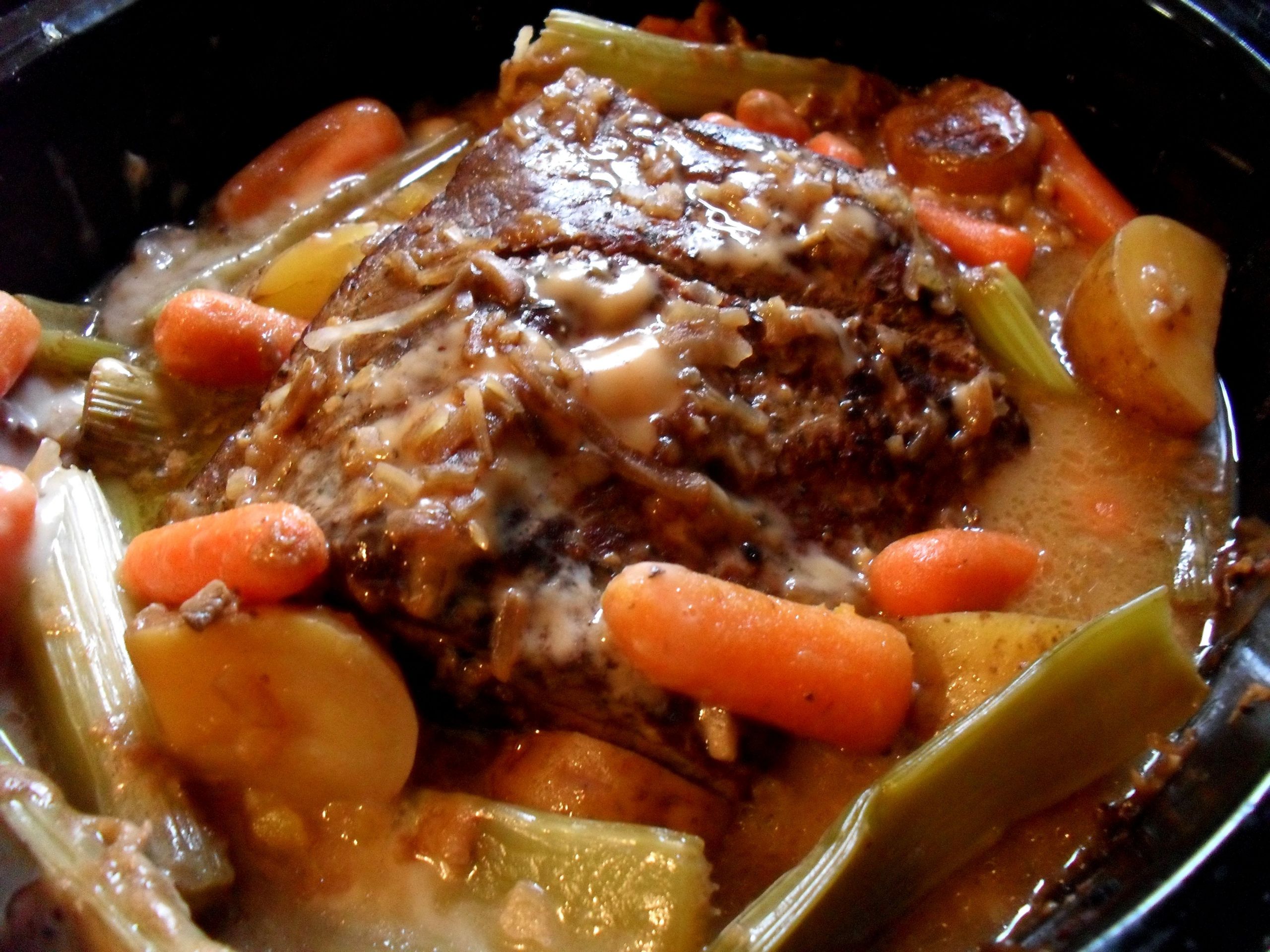 Crockpot Roast Beef Sandwiches
 Crockpot Slow Cooker