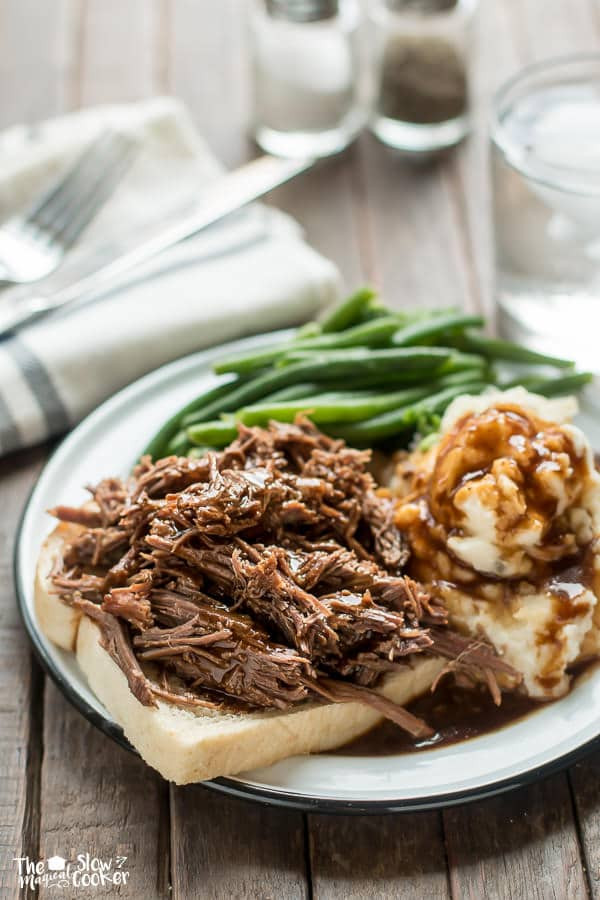 Crockpot Roast Beef Sandwiches
 Slow Cooker Hot Roast Beef Sandwiches The Magical Slow