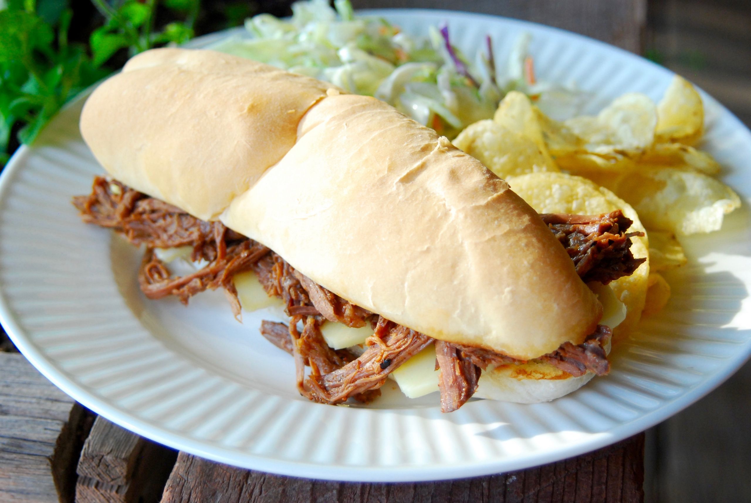 Crockpot Roast Beef Sandwiches
 Crock Pot Roast Beef Sandwiches • Longbourn Farm