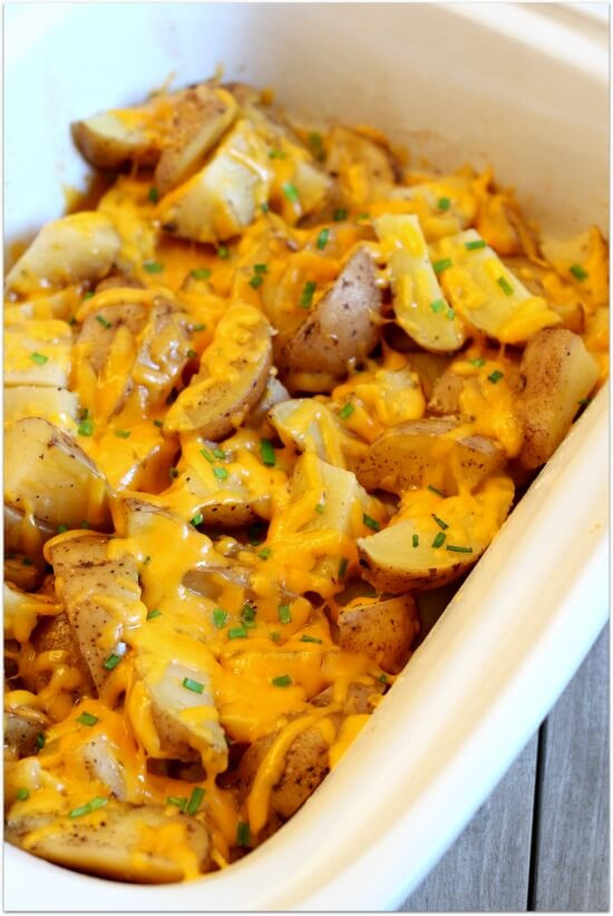 Crockpot Side Dishes For Potluck
 4 Ways to Make Potatoes in the Slow Cooker 365 Days of