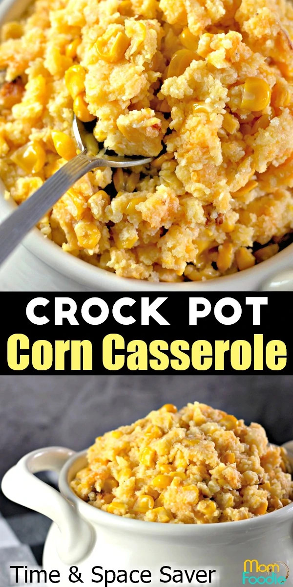 Crockpot Side Dishes For Potluck
 Crock Pot Corn Casserole Easy Thanksgiving side dish