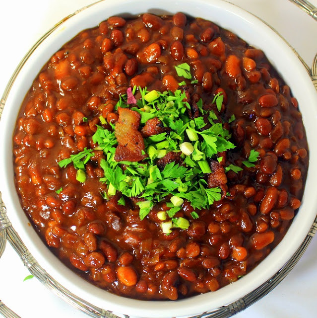 Crockpot Side Dishes For Potluck
 Inspired By eRecipeCards Sweet Root Beer Baked Beans in A