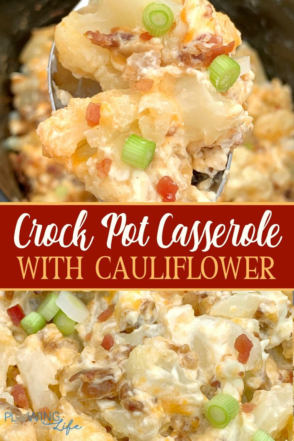 Crockpot Side Dishes For Potluck
 Loaded crock pot cauliflower