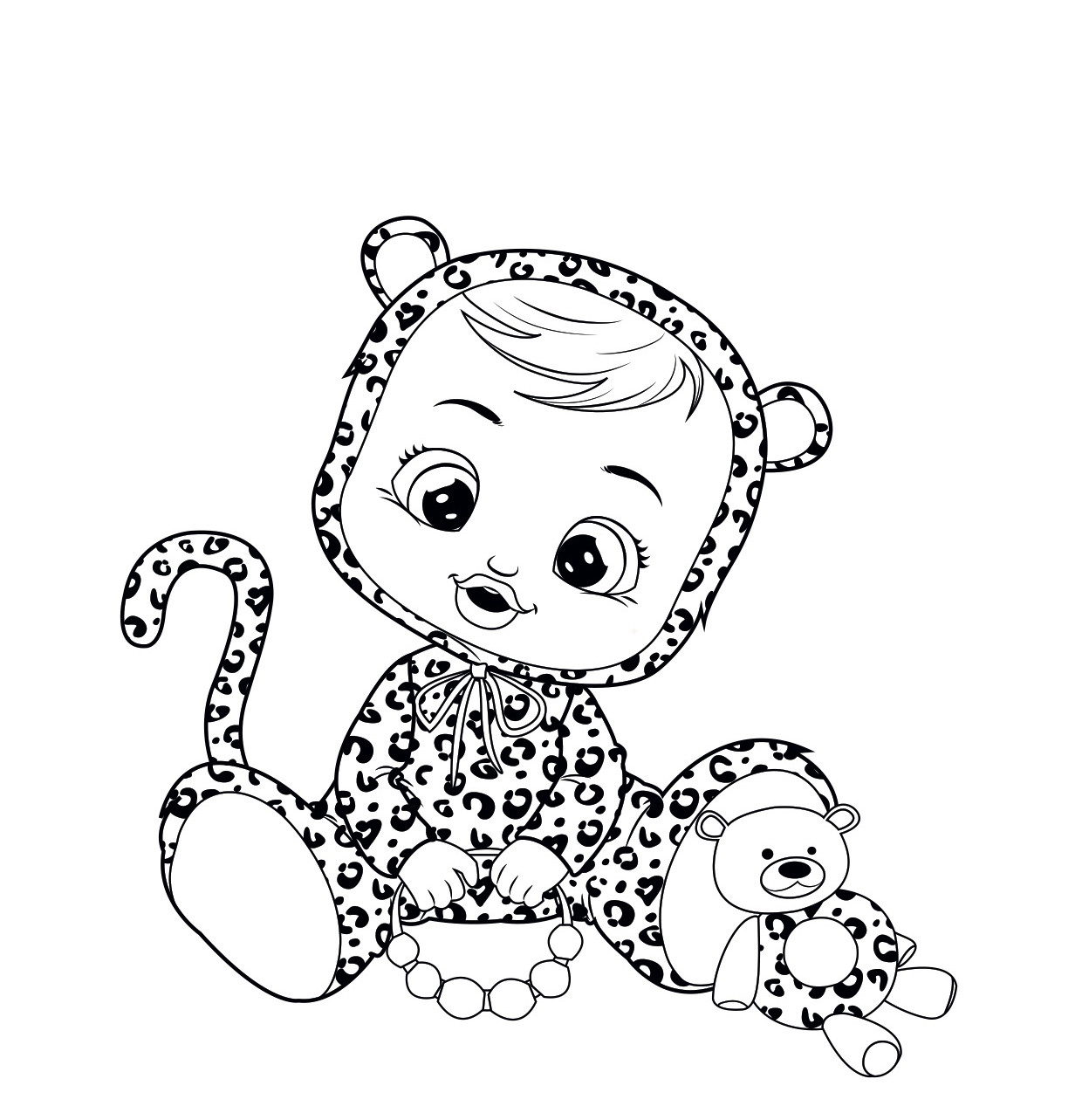 Cry Baby Coloring Book
 LET S PAINT